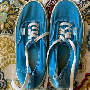 Vans Vibrant Blue Lace-Up Sneakers